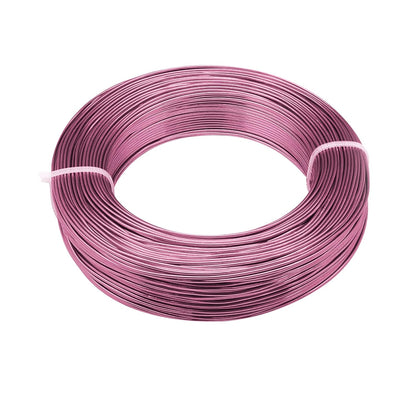 3mm Aluminum Craft Wire, 50 Feet 9 Gauge Bendable Anodized Metal Wire for Sculpting, Jewelry Making, Armature Making, Wire Weaving and Wrapping