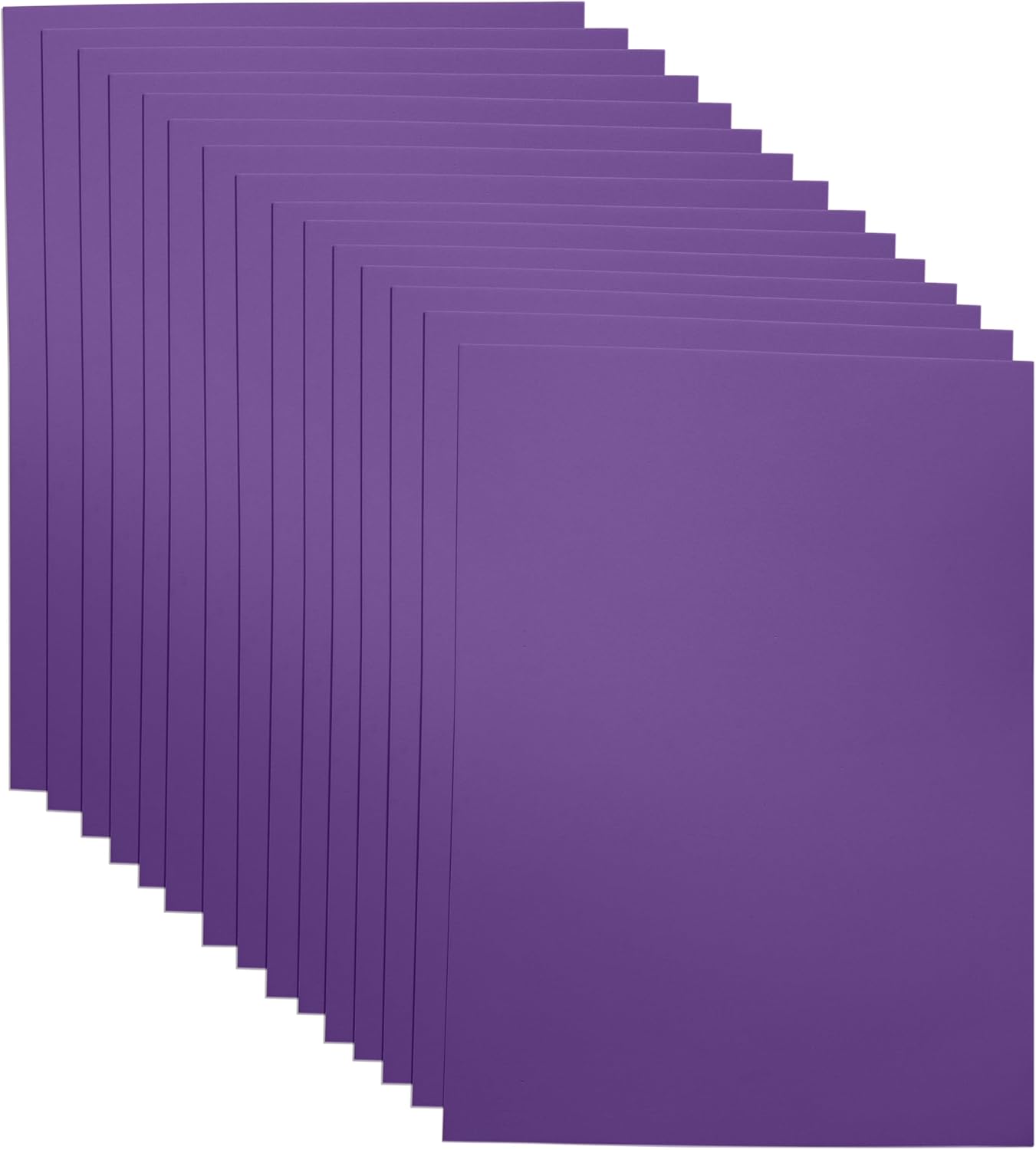 Purple EVA Foam Sheets for Crafts, 9 x 12 Inch, 2mm Thickness – Ideal for DIY Arts and Crafts, Foam Paper for Kids, Cosplay and Costumes - 15 Pack - Crafty Corner