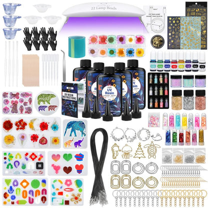 UV Resin Jewelry Making Kit