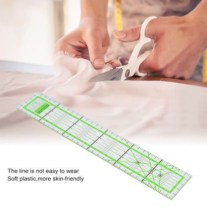 Quilting Rulers, 5 X 30cm Acrylic Sewing Ruler for Easy Cutting