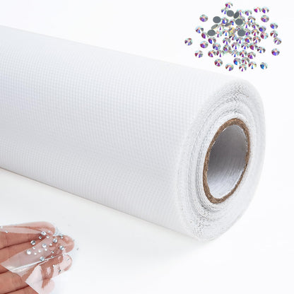 Blinginbox Hotfix Tape,Hot Fix Rhinestones Transfer Film Paper Iron on Rhinestones Transfer Paper.(16ft*12.6in)