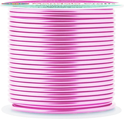 Mandala Crafts 13 Gauge Anodized Aluminum Craft Wire for Jewelry Making - 240 FT Colored Flexible Pastel Wire - Bendable for Bonsai Armature Crafting Sculpting - Crafty Corner