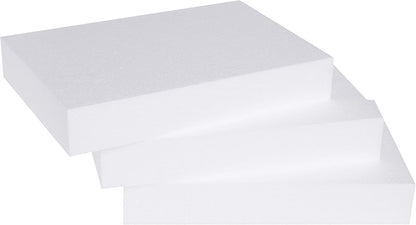 Silverlake 8x12x2 Craft Foam for Styrofoam Block Projects (3-Pack) - Crafty Corner