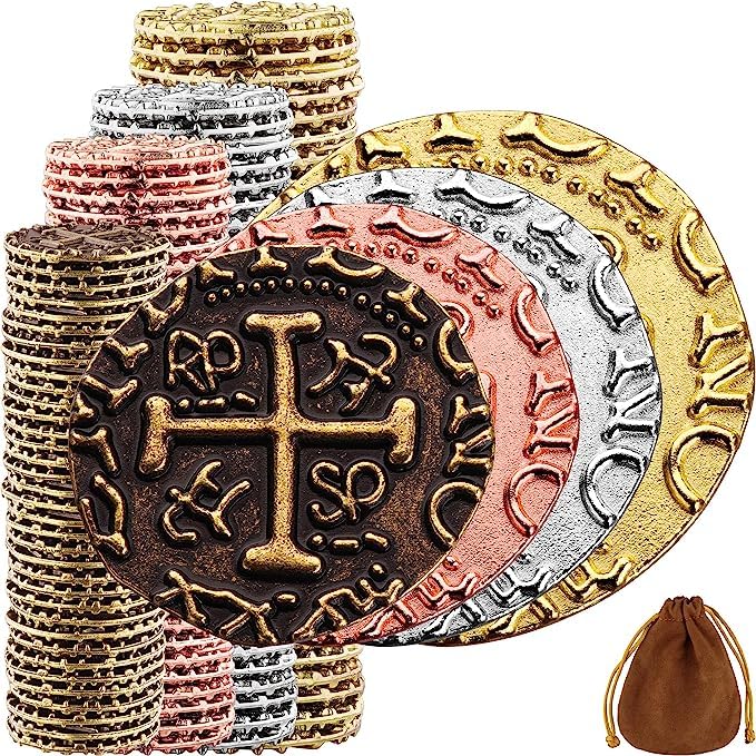 Metal Pirate Coins