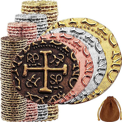 Metal Pirate Coins