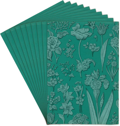 LDXDRU 10 Pack Linoleum Blocks for Printmaking, 8 x 10 Inch Linoleum Blocks Green Linocut Block Linoleum Block Printing for Engraving Art Project Printmaking Stamp Carving Block