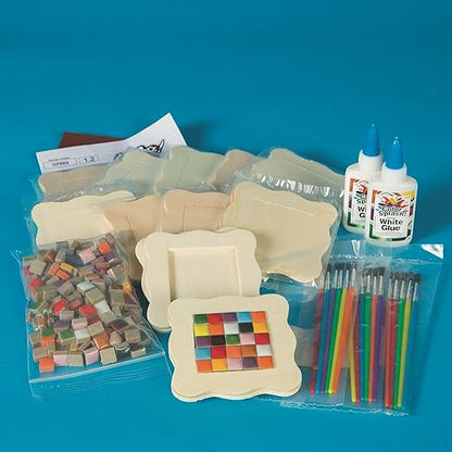 Tiny Tile Coasters Craft Kit (Pack of 16)
