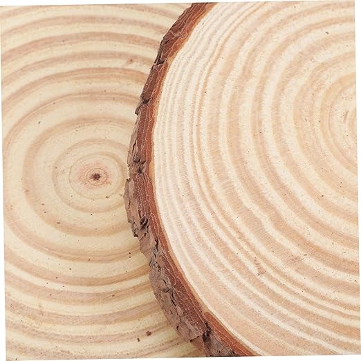 2pcs Outdoor Garden Stepping Stones Wood for Decorative Walkway Edging DIY Stepping Stone Kit
