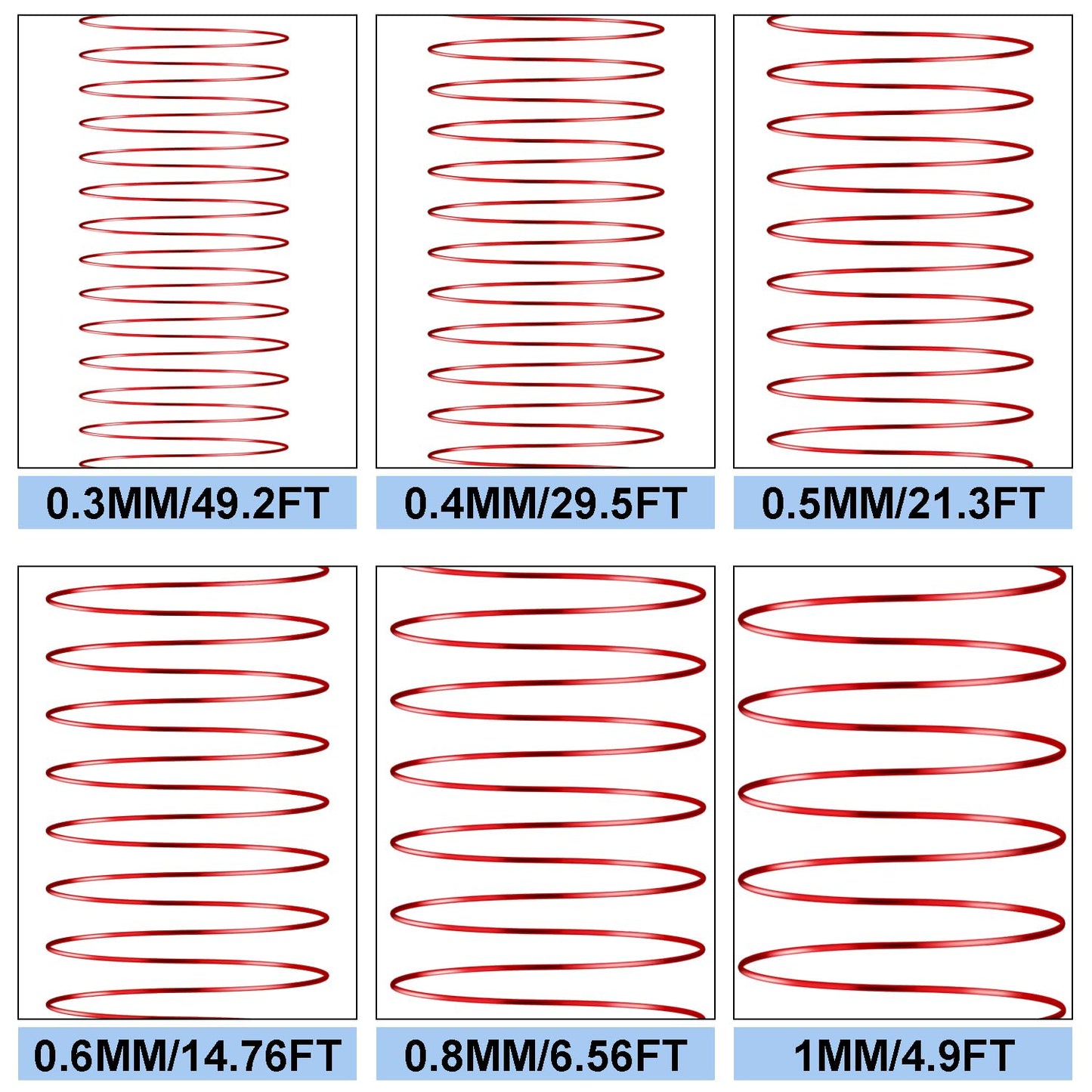 10 Rolls Copper Jewelry Wire, 10 Assorted Colors 0.6 mm Dia. Beading Wire for Jewelry Making Bracelet Earrings Rings Necklaces Flower Craft Projects