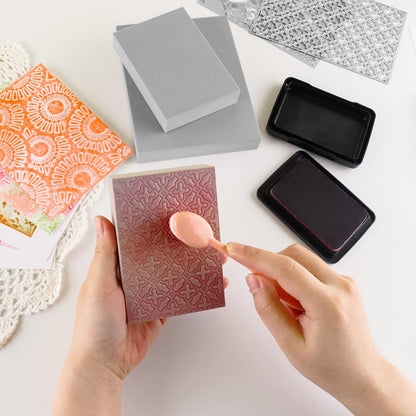 BAOFALI 12 Pcs Stamping Foam Grey Moldable Foam Stamps Plastic Dry Foam Stamp Pad Cut and Dry Foam Stamping Foam Block for Sculpture, Modeling, DIY Arts and Handicrafts Projects - Crafty Corner