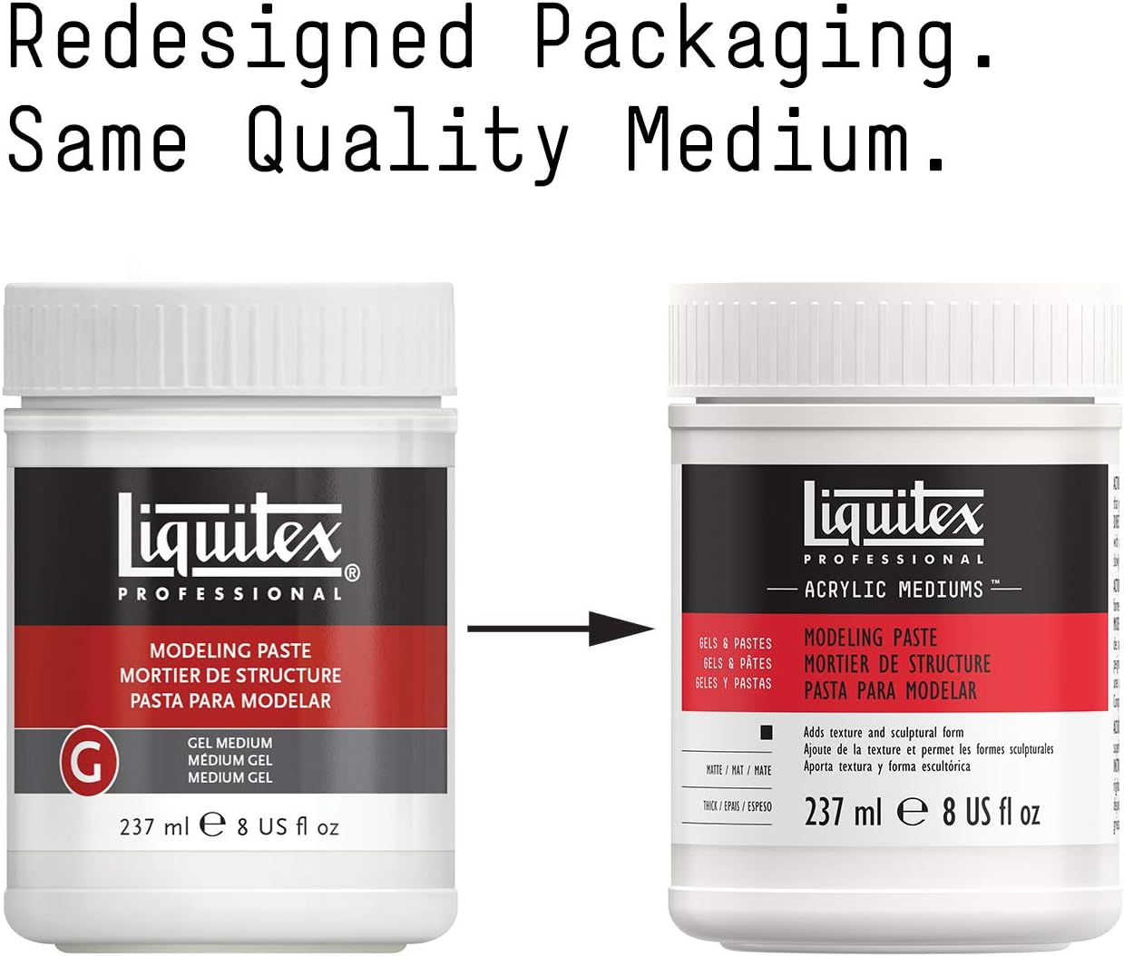 Liquitex Professional Modeling Paste, 237ml (8-oz)