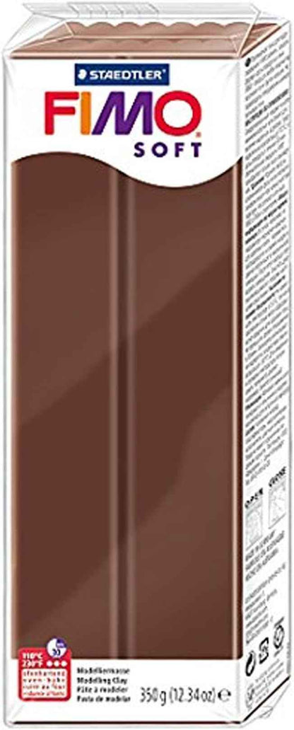FIMO Soft Polymer Modelling Oven Bake Clay - 454g - Complete Set of 11 in Clear Tub