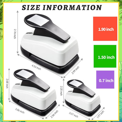 Square Hole Puncher Square Paper Punch Shape Punches for Paper Crafts - Crafty Corner