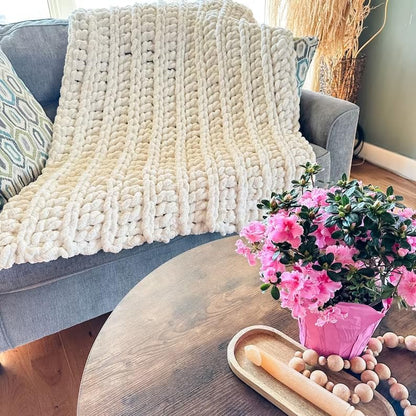 60“ Chunky Blankets Loom Knitting Looms Long Installation Free and Adjustable Foldable Portable Extra Loom Large 38