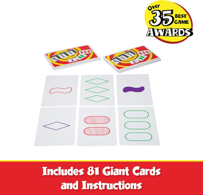 Set Giant Card Games for Kids - Jumbo Playing Cards
