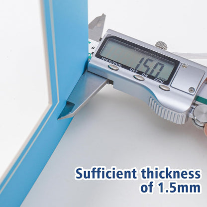 HOTUO 10 Pack Colorful 11x14 Picture Mats, Pre-Cut Picture Frame Mat with Ivory Core Bevel Cut for 8x10 Photo, Signature Friendly 4 Ply Thickness Photo Mat for Frames (Colorful with V-Groove)