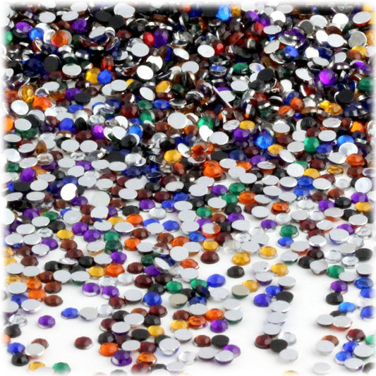 The Crafts Outlet 1,440pc Rhinestones Round 3mm (10ss) Flatback Light Blue LBL - Crafty Corner