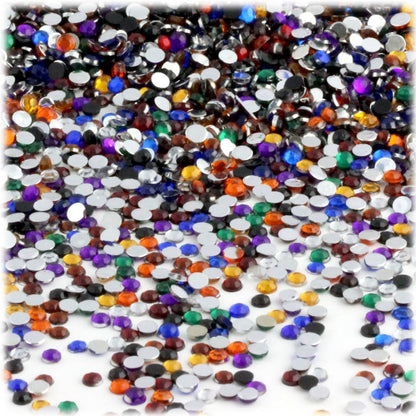 The Crafts Outlet 1,440pc Rhinestones Round 3mm (10ss) Light Green - Crafty Corner