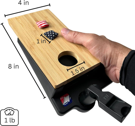 ACA American Cornhole Association Table Top Mini Cornhole Game Set