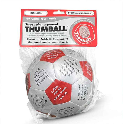 Trainers Warehouse 6" Thumball Collection, 32 Prompts for Conversation, Team Building, Relationship and Training