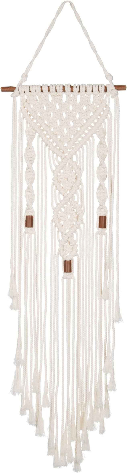 Solid Oak Macramé Wall Hanger Kit - Double Twist, Original version