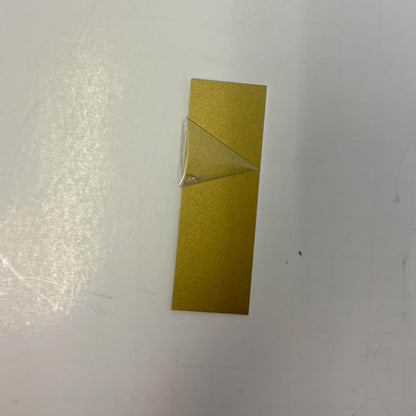 Blank Metal Plates for Laser Engraving - 4 Pack | Aluminum Sheets 0.020" Thick | CO2, Diode, Fiber Laser Compatible | Multiple Sizes & Colors (Gold (engraves black), 2x6.25 inch)