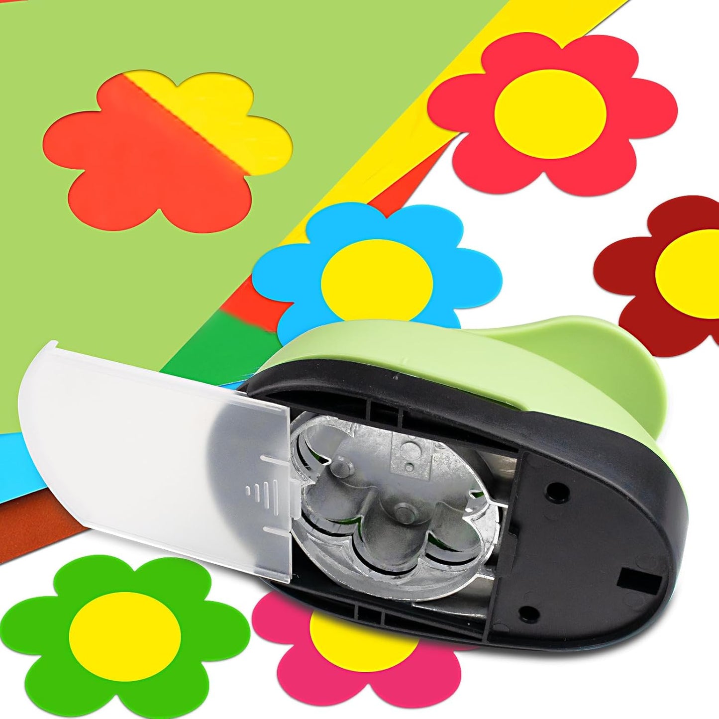 Flower Hole Punch 3 inch Punch Flower Craft Paper Puncher Flowers Scrapbooking Punches - Crafty Corner