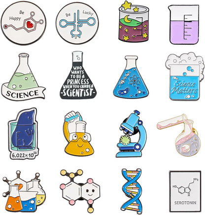 Mixed Enamel Pins for Backpacks, Beadthoven Cute Enamel Brooch Pins Set, Funny Backpack Pins, Aesthetic Lapel Badge Pins Bulk for DIY Clothes Accessories Holiday Gifts