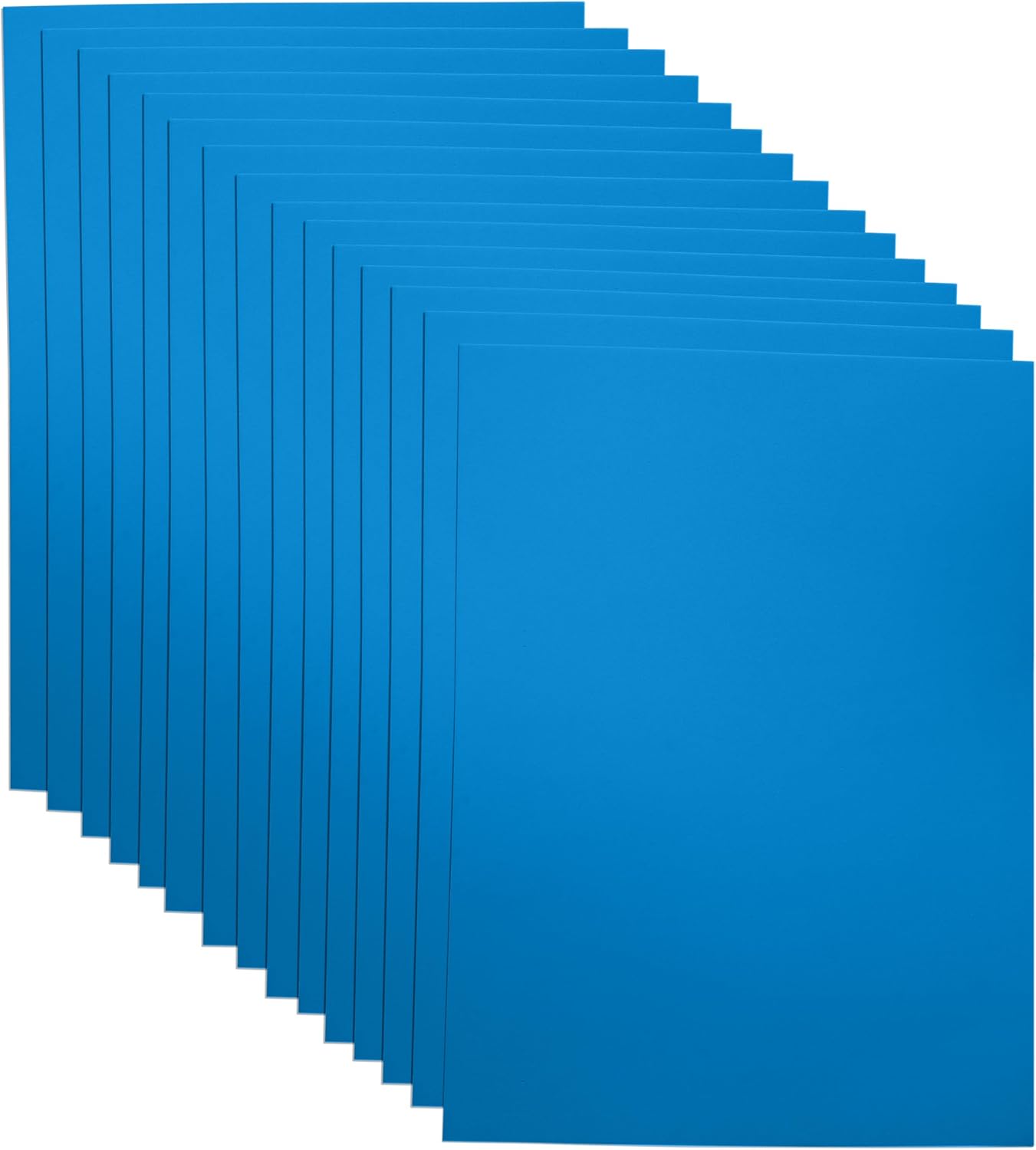 Blue EVA Foam Sheets for Crafts, 9 x 12 Inch, 2mm Thickness, 15 Pack – Ideal for DIY Arts and Crafts, Foam Paper for Kids, Cosplay and Costumes - Crafty Corner