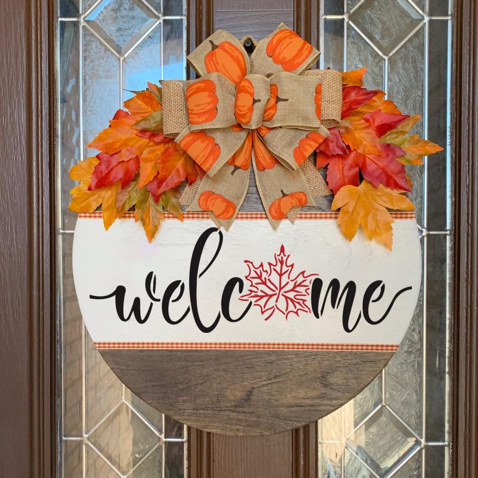 Fall Stencils for Door Mats 27" x14” Fall Doormat Stencils for Painting (6 Count)