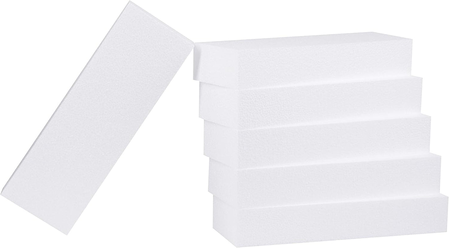 Silverlake 4x12x2 Craft Foam for Styrofoam Block Projects (6-Pack) - Crafty Corner
