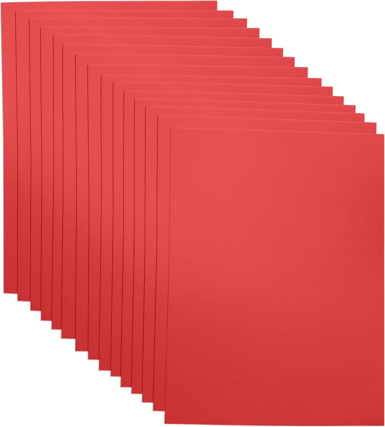 Red EVA Foam Sheets for Crafts, 9 x 12 Inch, 2mm Thickness, 15 Pack – Ideal for DIY Arts and Crafts, Foam Paper for Kids, Cosplay and Costumes - Crafty Corner