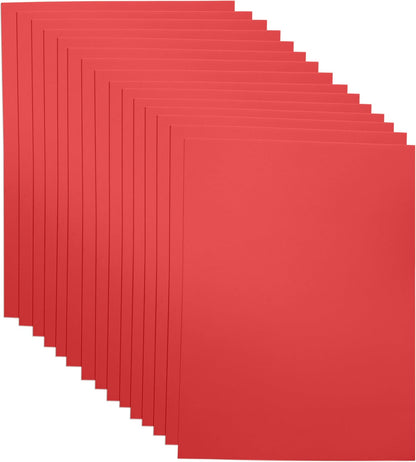 Red EVA Foam Sheets for Crafts, 9 x 12 Inch, 2mm Thickness, 15 Pack – Ideal for DIY Arts and Crafts, Foam Paper for Kids, Cosplay and Costumes - Crafty Corner