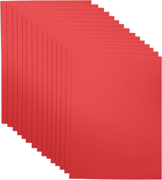 Red EVA Foam Sheets for Crafts, 9 x 12 Inch, 2mm Thickness, 15 Pack – Ideal for DIY Arts and Crafts, Foam Paper for Kids, Cosplay and Costumes - Crafty Corner