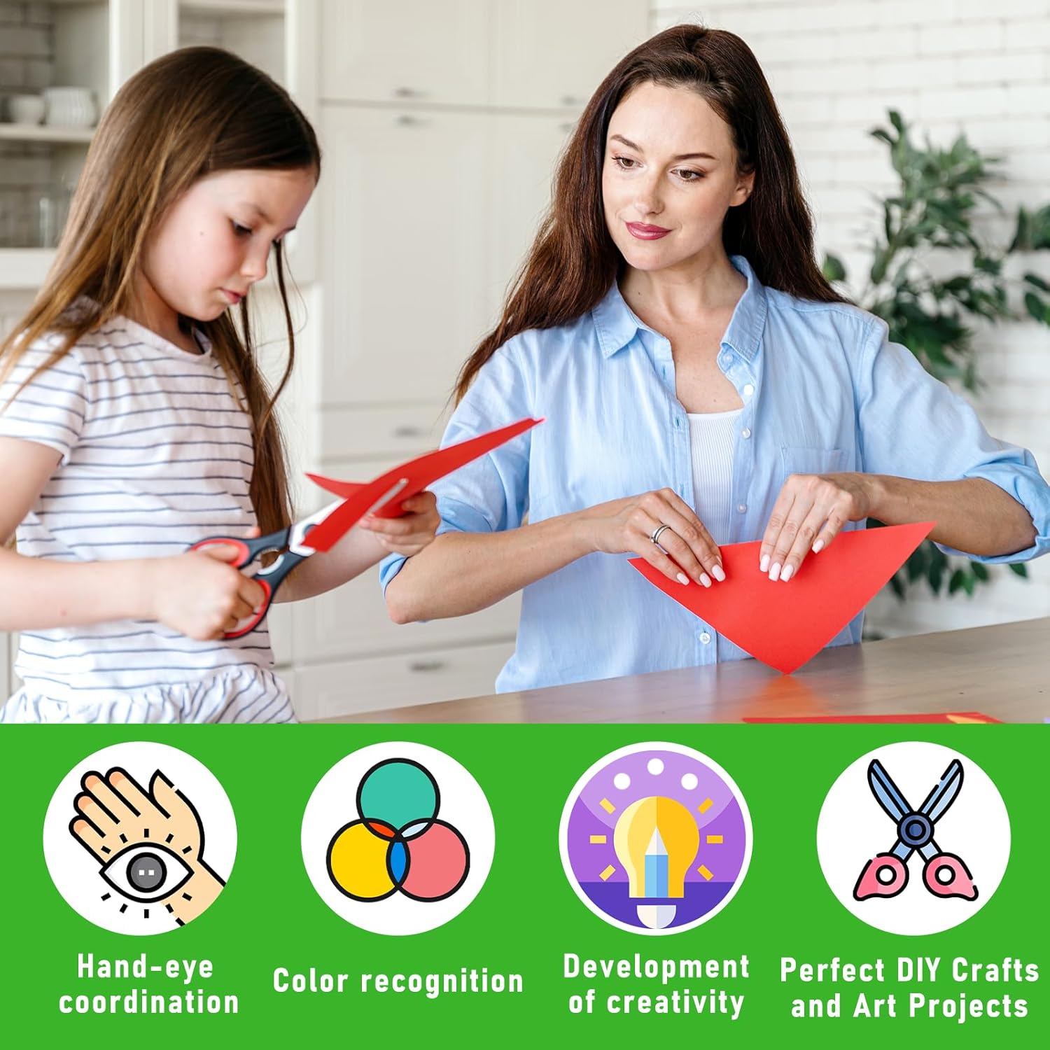 200 Pcs Origami Scrapbook, Paper Airplane Paper Double Sided Scrapbook Paper Origami 10x10 Origami 15x15 Square Mixed 10 Colors, Colored Construction Paper for Crafts and Art Folding - Crafty Corner