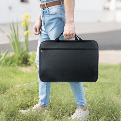 17-Pocket Board Game Organizer Carry Case - Storage & Travel Case for Games, Cards, Tokens, Dice Accessories.