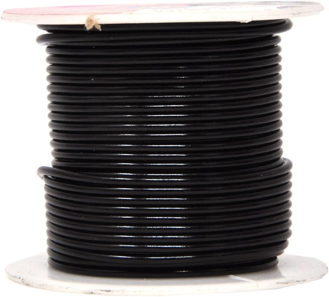 Mandala Crafts 14 Gauge Anodized Aluminum Craft Wire for Jewelry Making – 330 FT Colored Flexible Silver Copper Black Pink Ice Blue Red Wire - Bendable for Bonsai Armature Crafting Sculpting - Crafty Corner