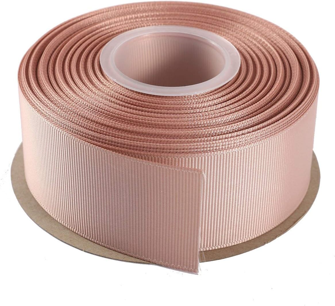ITIsparkle 11/2" Inch Grosgrain Ribbon 25 Yards-Roll Set for Gift Wrapping Cake Decoration Party Favor Hair Braids Hair Bow Baby Shower Decoration Floral Arrangement Craft Supplies, Vanilla Ribbon - Crafty Corner