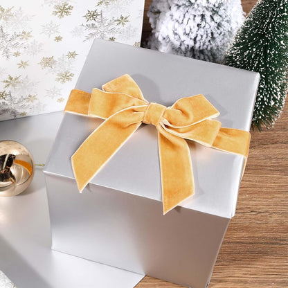 LaRibbons Thin Velvet Ribbon 1 Inch x 25 Yards, Khaki Velvet Ribbon for Christmas Tree, Gift Wrapping, Wreath Bow, Outdoor Decoration - Crafty Corner