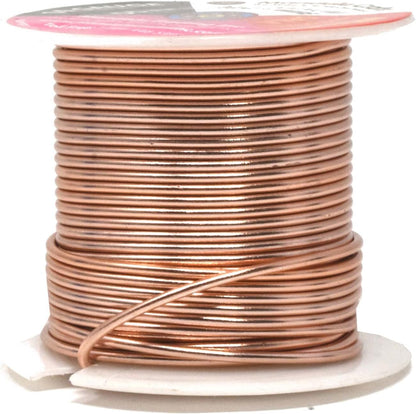 Mandala Crafts 14 Gauge Anodized Aluminum Craft Wire for Jewelry Making – 330 FT Colored Flexible Silver Copper True Blue Brown Red Kelly Green Wire - Bendable for Bonsai Armature Crafting Sculpting - Crafty Corner