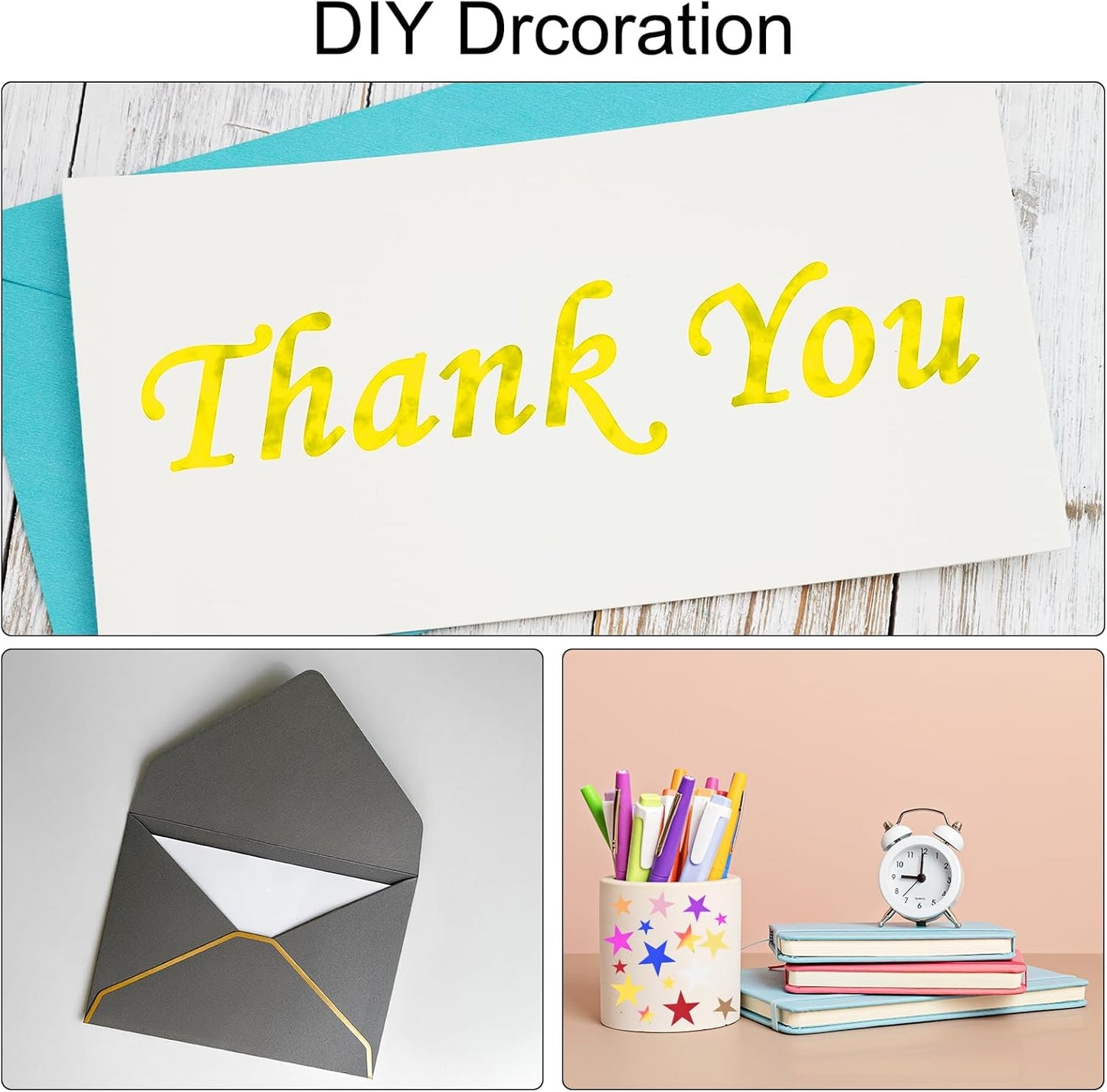MECCANIXITY 50 Sheets Heat Reactive Foil, 20x29cm Blue Foil Transfer Sheets Toner Reactive Foil Transfer Foil Sheets Hot Foil Stamping Paper for Crafts DIY Cardmaking Album Decoration