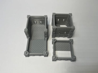 HAUTICO Dwarf Dice Tower Terrain Scenery for 20-28mm Miniatures Wargame, D&D Table Top Game Paintable