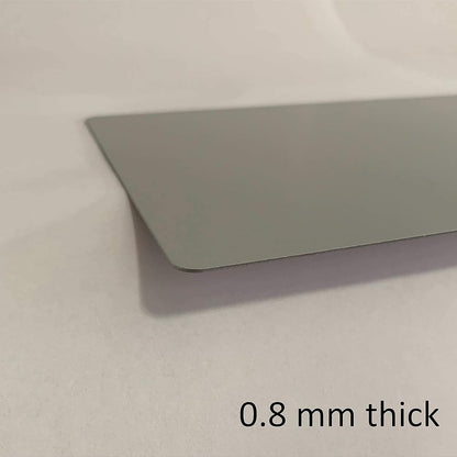 Metal Engraving Sheets for Etching with Maker, Explore Air 2, Silhouette Cameo 4, Brother Scan and Cut Zoom Precision Engraving Tool Tip Engraver; Blank Anodized Aluminum Sheets for Crafting - 3 Pack