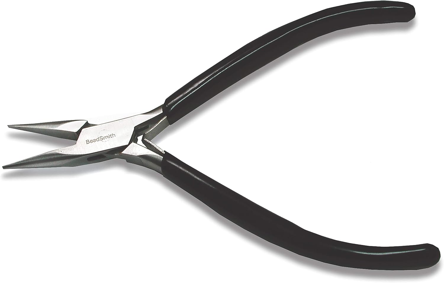 The Beadsmith Chain Nose Pliers – Extra Fine Tips – 4.5 inches (114mm) – PVC Grip Handle with Double Leaf Springs – Jewelry Making Tool for Creating Bracelets, Earrings and Necklaces - Crafty Corner