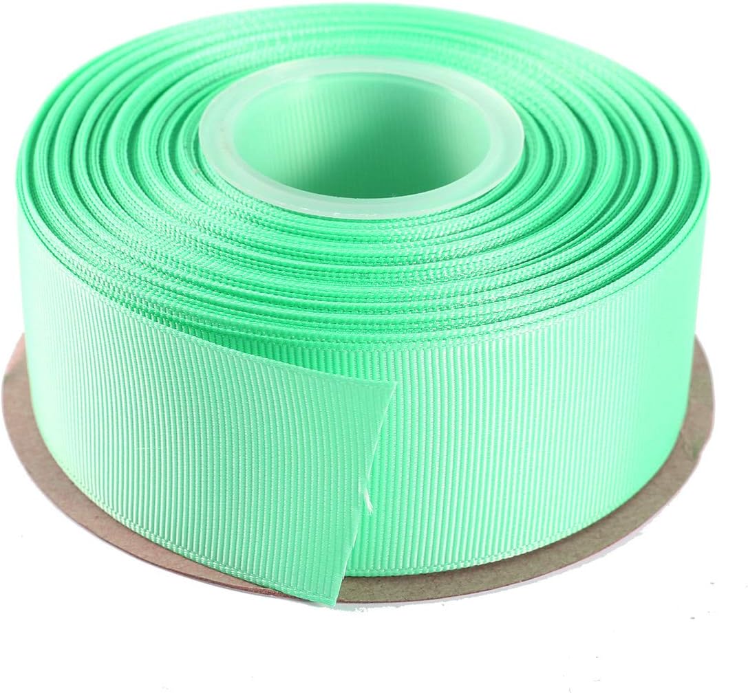 ITIsparkle 11/2" Inch Grosgrain Ribbon 25 Yards-Roll Set for Gift Wrapping Cake Decoration Party Favor Hair Braids Hair Bow Baby Shower Decoration Floral Arrangement Craft Supplies, Aqua Ribbon - Crafty Corner