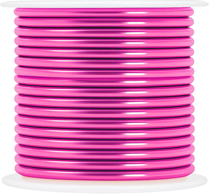 Mandala Crafts 14 Gauge Anodized Aluminum Craft Wire for Jewelry Making – 330 FT Colored Flexible Silver Lavender Purple Pink Ice Blue Turquoise Wire - Bendable for Bonsai Armature Crafting Sculpting - Crafty Corner