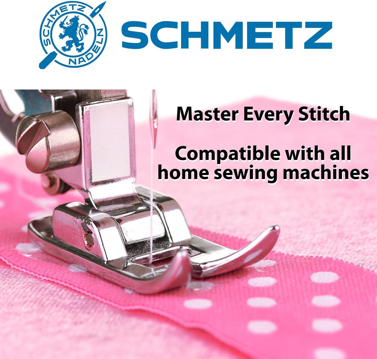 SCHMETZ Universal Sewing Machine Needles - Size 70/10, 5-Needle Cards, Pack of 10