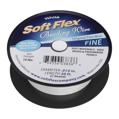 Soft Flex 21 Strand Beading Wire - Fine 0.14 Diameter - 30 Feet Design Wire - Crafty Corner