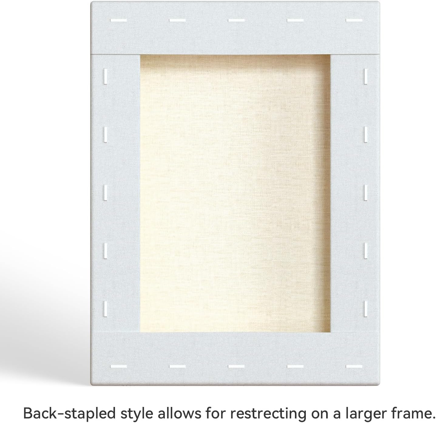 PHOENIX 9x12 Inch 3 Pack Gallery Canvas - 1.5 in Thick Canvases for Painting - Deep Edge 100% Cotton 11 Oz. Gesso Primed White Blank Professional Canvas Oil & Acrylic Paints