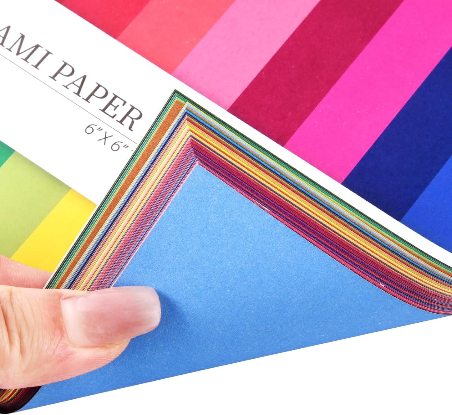 Origami 6x6 Paper Kit 150 Sheets 150 Vivid Colors Double Sided Same Printed Traditional Patterns Square for Arts Crafts Projects Japan Traditional Chiyo.Starry Sky - Crafty Corner